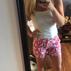 Lilly Pulitzer shell/anchor print CALLAHAN SHORTS